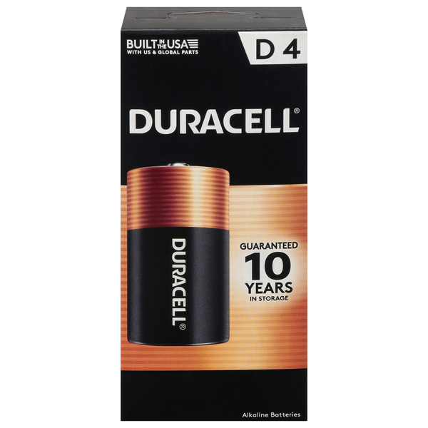 Duracell Size D Alkaline Batteries