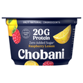 Chobani 20g Protein Lowfat Raspberry Lemon Greek Yogurt Cup