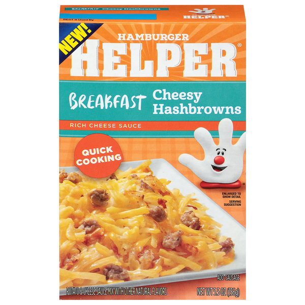 Hamburger Helper Cheesy Hashbrowns