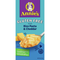 Annie's Gluten Free Cheddar Cheese & Rice Pasta
