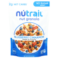 NuTrail Gluten Free No Sugar Added Keto Blueberry Cinnamon Nut Granola