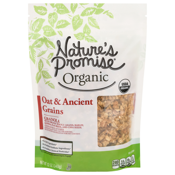 Nature's Promise Organic Oat & Ancient Grains Granola