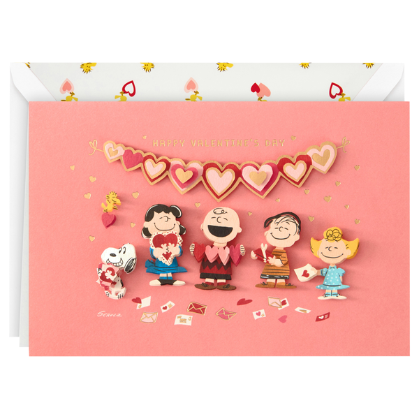 Hallmark Signature Peanuts Valentine's Day Card (Handmade Valentine's Day)