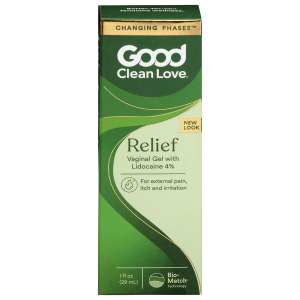 Good Clean Love Relief Gel with Lidocaine 4%