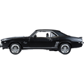 Strategic Retail Partners 69 Chevy Camaro Pull Back Toy Car Black 5 Inch