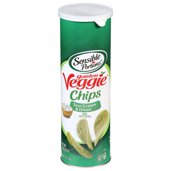 Sensible Portions Gluten Free Sour Cream & Onion Garden Veggie Chips