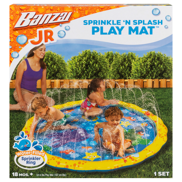 Banzai JR Sprinkle N Splash Play Mat Ages 18m+