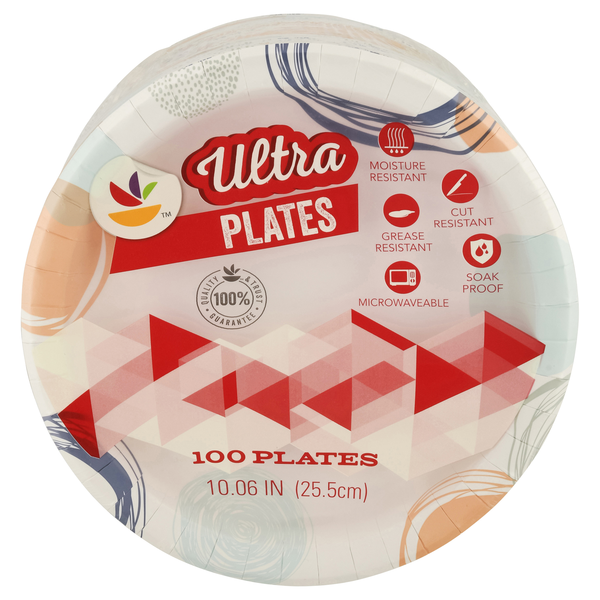 Giant Ultra Paper Plates 10.06 Inch