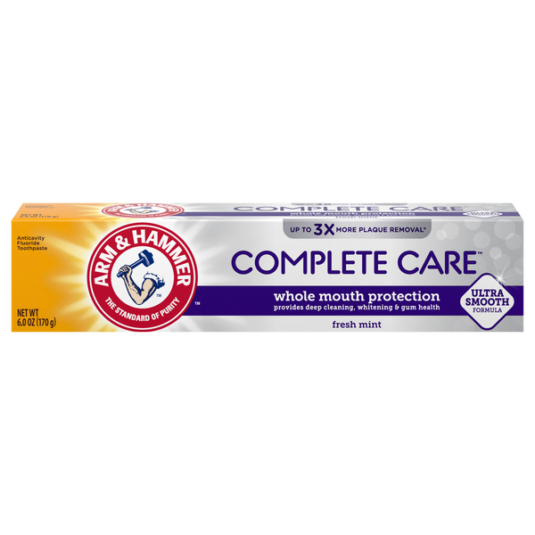 Arm & Hammer Complete Care Anticavity Fluoride Fresh Mint Toothpaste
