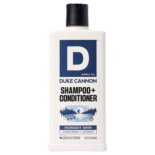 Duke Cannon Midnight Swim 2-in-1 Shampoo & Conditioner