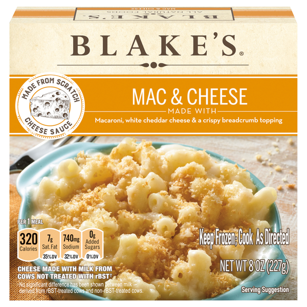 Blake's Mac & Cheese Frozen Meal