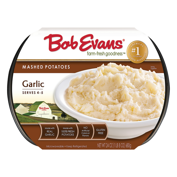 Save on Bob Evans Mashed Potatoes Garlic Order Online Delivery MARTIN'S
