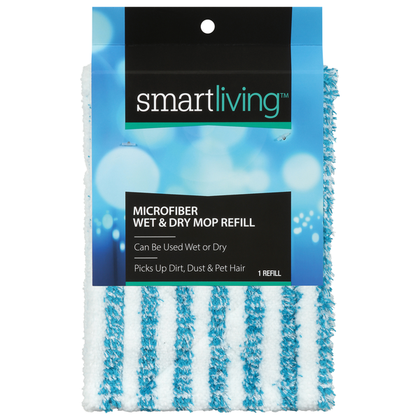 Smart Living Microfiber Wet & Dry Mop Refill