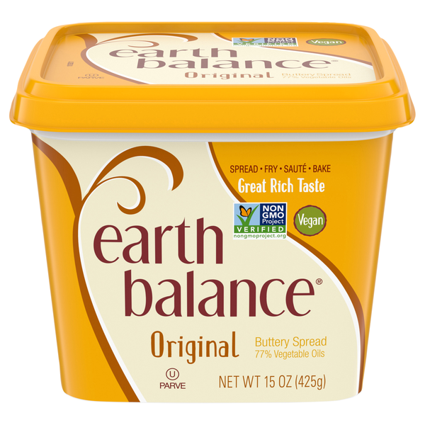Earth Balance Vegan Original Vegetable Oil Buttery Spread