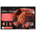 Nosh Table & Thyme Spaghetti Meatballs Marinara Meal Kit