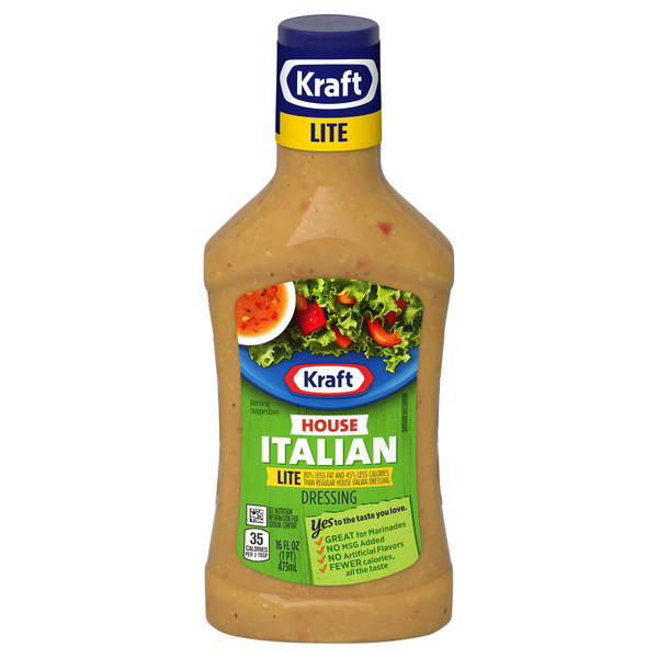 Kraft Lite House Italian Dressing