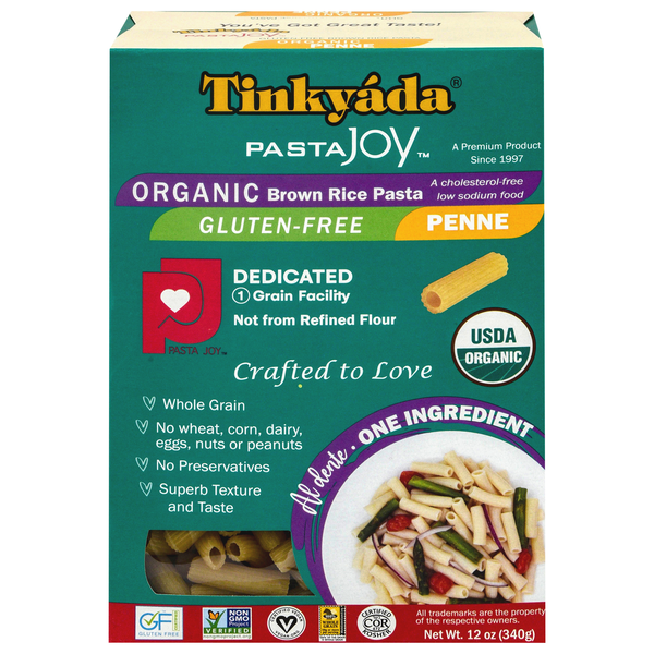 Tinkyada Organic Gluten & Wheat Free Penne Brown Rice Pasta