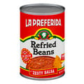La Preferida Refried Beans with Zesty Salsa