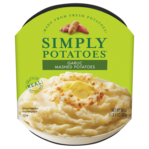 Simply Potatoes Garlic Mashed Potatoes Refrigerated