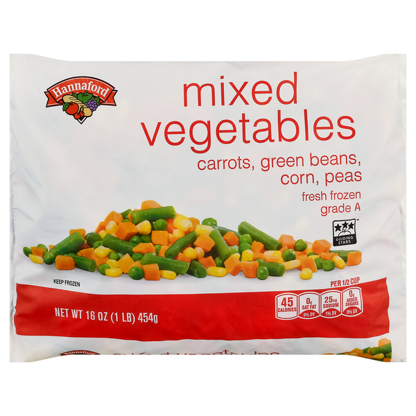 Hannaford Mixed Vegetables Frozen