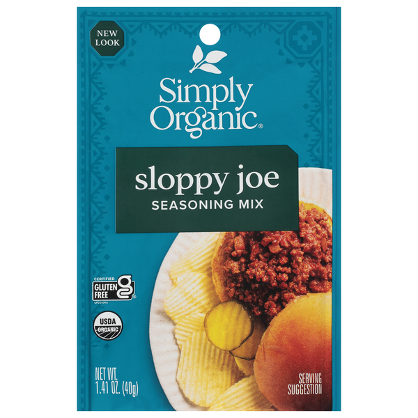 Simply Organic Sloppy Joe Seasoning Mix Packet