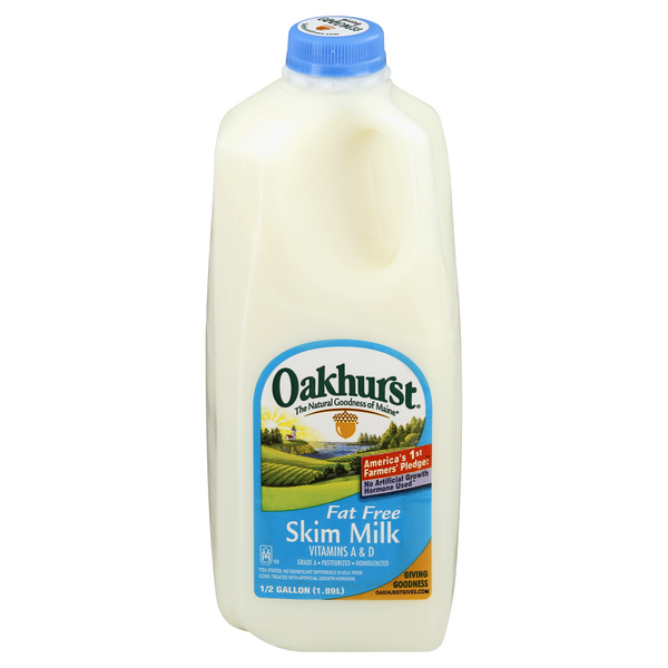 Oakhurst Fat Free Skim Milk