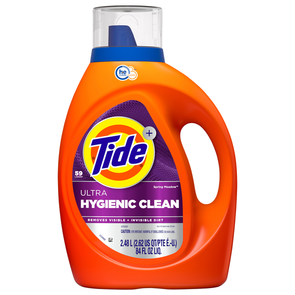 Tide + Hygienic Clean Heavy Duty Spring Meadow Liquid Laundry Detergent