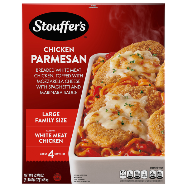 Stouffer's Chicken Parmesan Large Family Size Frozen Meal