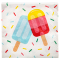 Smart Living 2-Ply Beverage Napkins Popsicles & Sprinkles