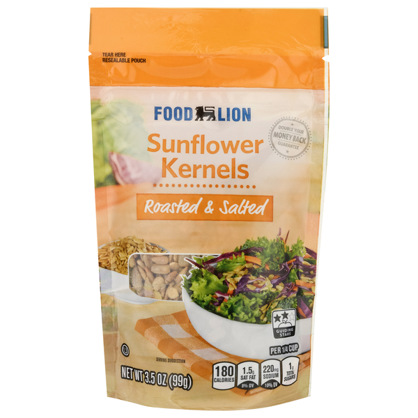 Food Lion Sunflower Kernels Roasted & Salted