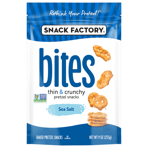 Snack Factory Bites Sea Salt Pretzel Snacks