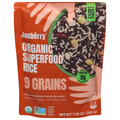 Jasberry 90 Second Microwave Organic 9 Grains Superfood Rice Mix