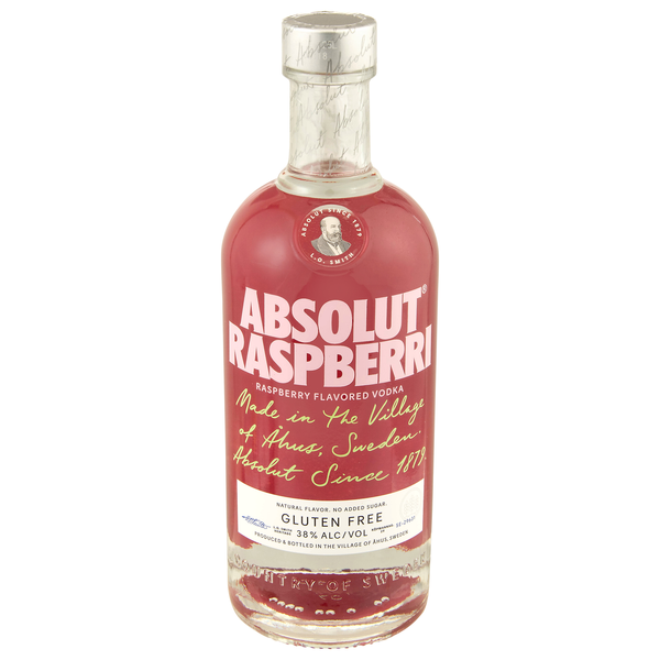 Absolut Raspberry Flavored Vodka