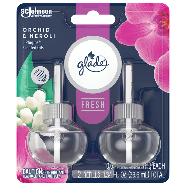 Glade plugIns Orchid & Neroli Scented Oil Refills