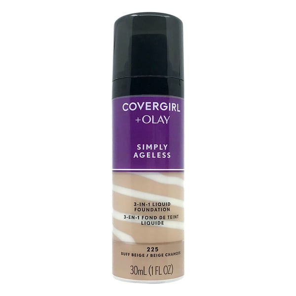 CoverGirl + Olay Simply Ageless 3-in-1 Liquid Foundation Buff Beige 225