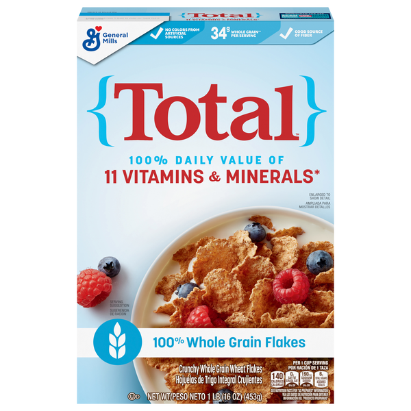 Total Whole Grain Flakes Cereal
