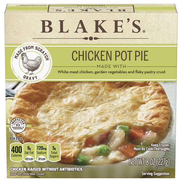 Blake's All Natural Chicken Pot Pie Frozen Meal