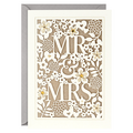 Hallmark Wedding Greeting Card (Mr. & Mrs.)