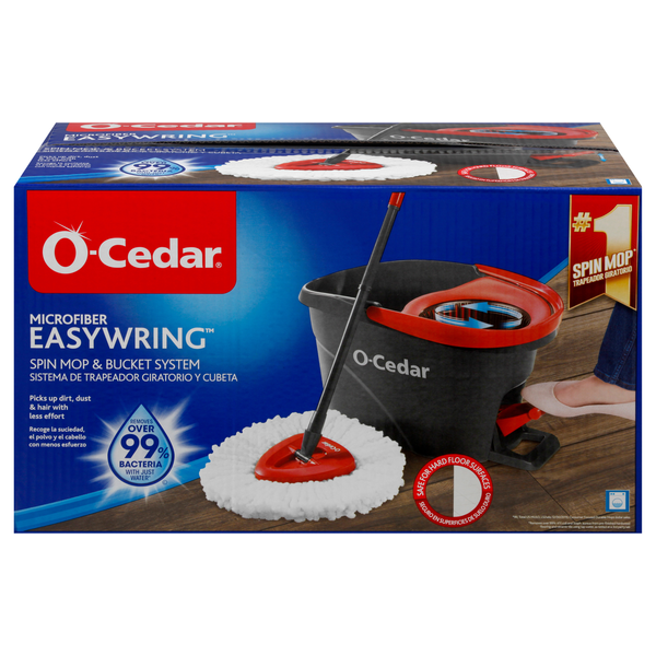 O-Cedar EasyWring Spin Mop & Bucket System