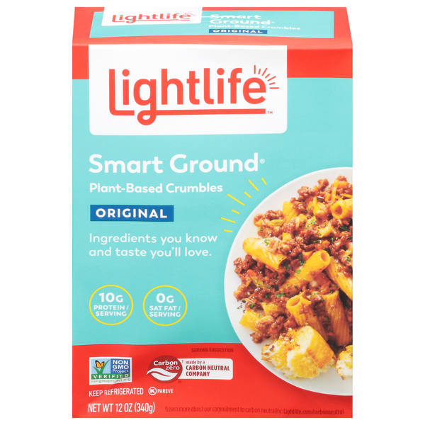 Save on Lightlife Smart Ground Meatless Crumbles Original Order Online