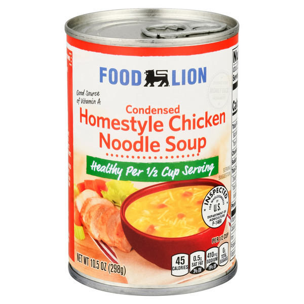 Food Lion Condensed Homestyle Chicken Noodle Soup