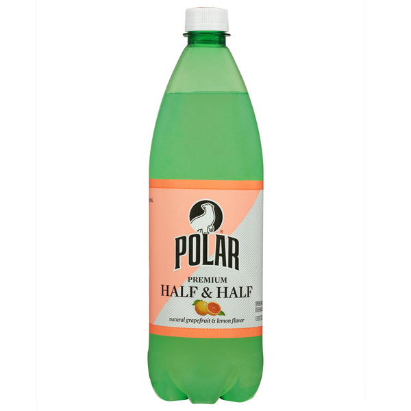 Polar Half & Half Grapefruit & Lemon Soda
