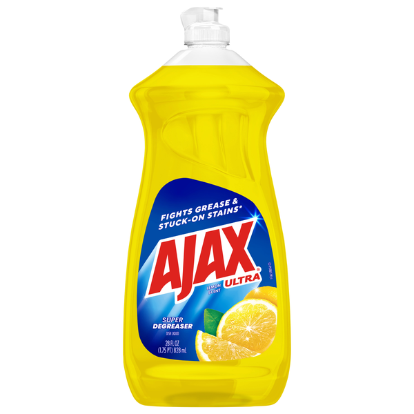 Ajax Ultra Dish Lemon Liquid Dish Soap