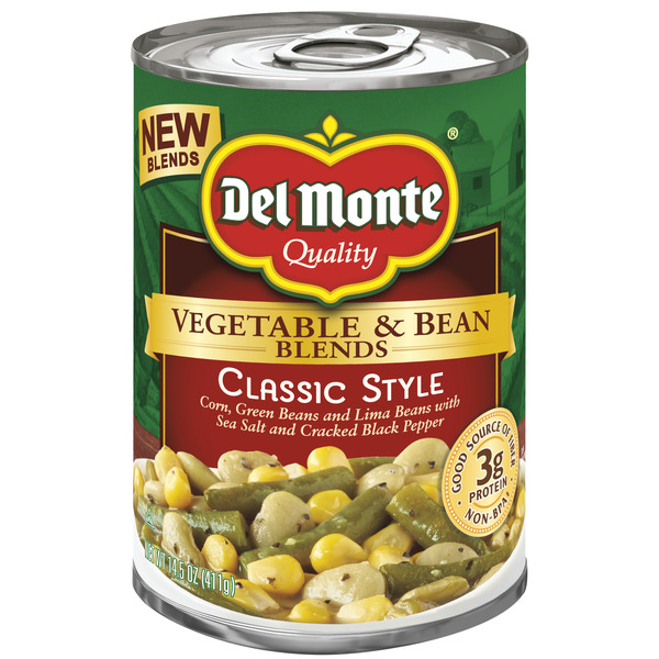 Save on Del Monte Vegetable & Bean Blends Classic Style Order Online