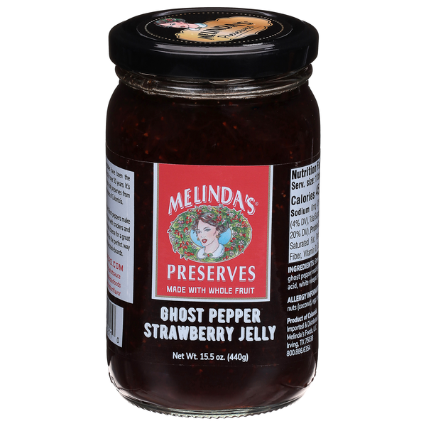 Melinda's Preserves Ghost Pepper Strawberry Jelly