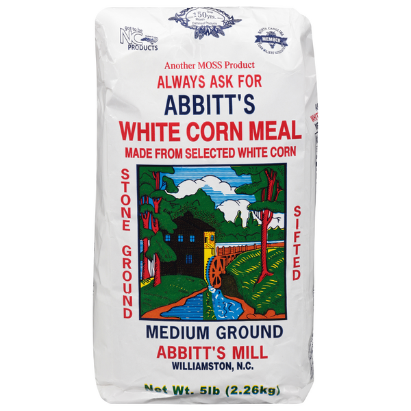 Abbitt's Medium Ground White Corn Meal