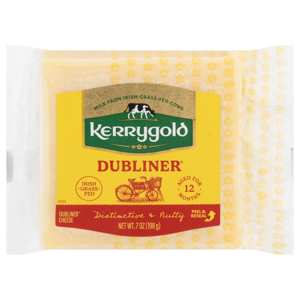 Kerrygold Grass-fed Aged Irish Dubliner Cheese Block