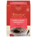 Teeccino Caffeine Free Lion's Mane Rhodiola Mushroom Herbal Tea Bags