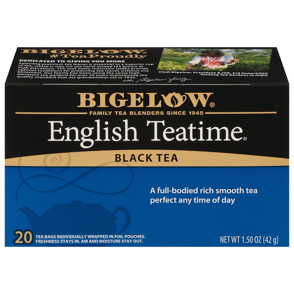 Bigelow English Teatime Black Tea Bags