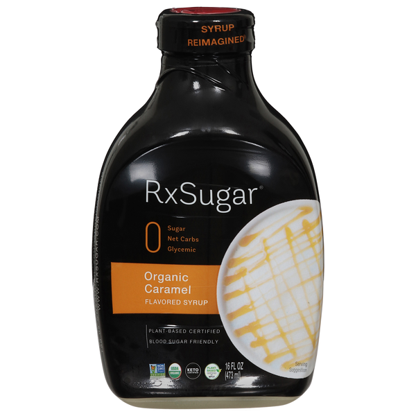 RxSugar Organic Keto Caramel Syrup